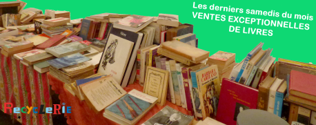 VENTE EXCEPTIONNELLE LIVRE