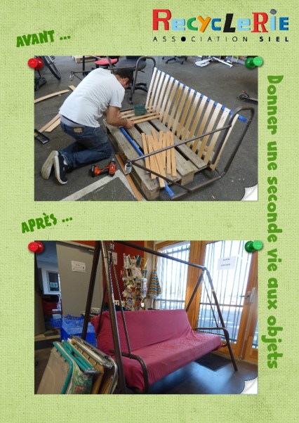 balancelle avant après